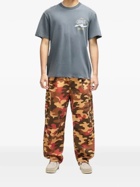 Tricou Deus Ex Machina cu strasuri gri