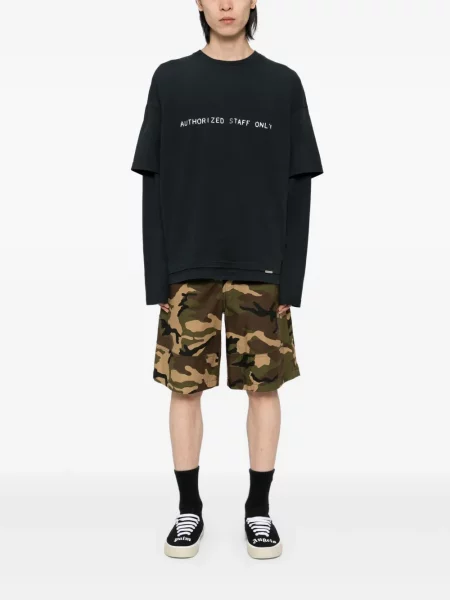Tricou Ground Zero cu imagine negru