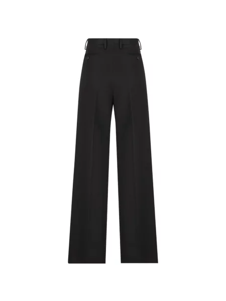 Pantaloni Fendi de lână negru