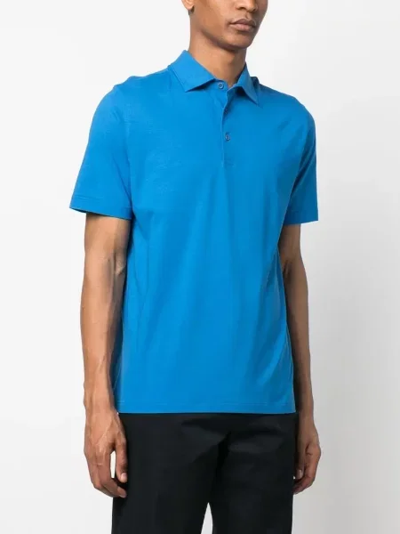 Tricou polo Herno albastru