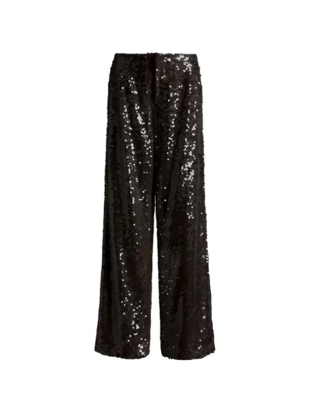 Pantaloni Alberta Ferretti negru
