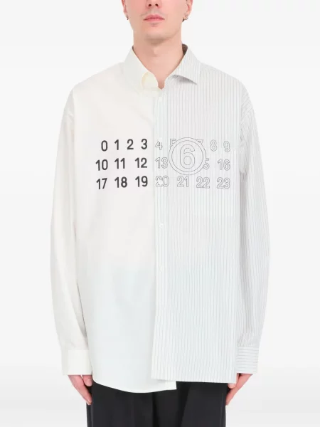 Риза Mm6 Maison Margiela бяло