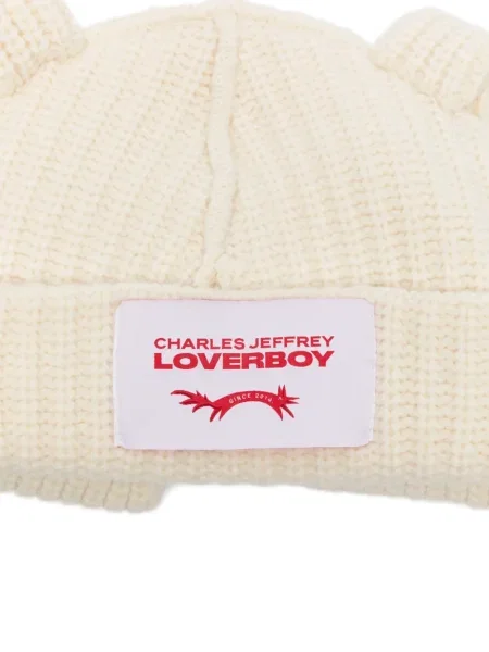 Căciulă Charles Jeffrey Loverboy alb