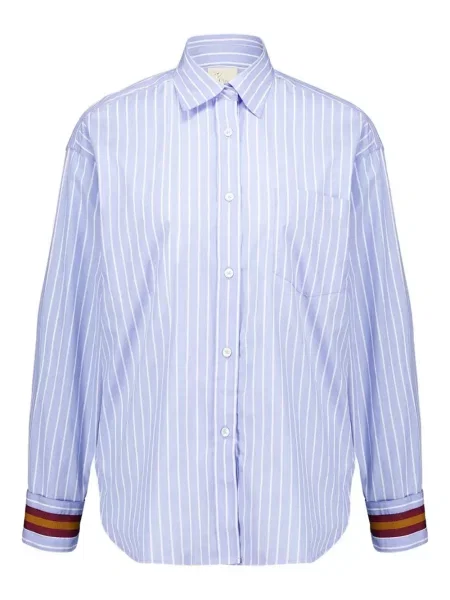 Cămașă Paula cu dungi albastru