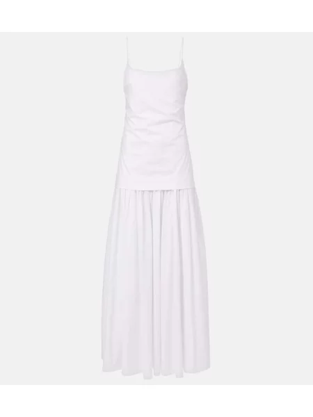 Rochie maxi Staud de costum alb