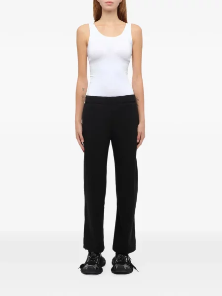 Pantaloni Fax Copy Express alergare cu cordon negru
