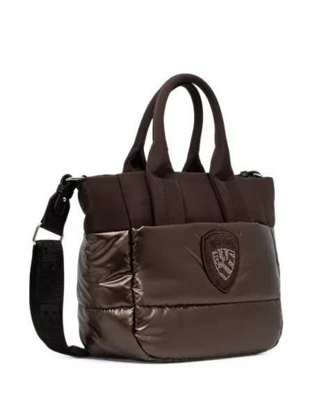 Matlasat geantă shopper Blauer maro