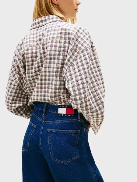 Джинсы Tommy Jeans с высокой посадкой синие