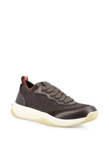 Sneakerși Loro Piana plasă maro