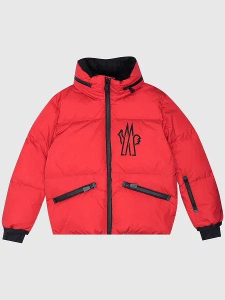 Дитячий пуховик Verdons Moncler Grenoble Enfant червоний