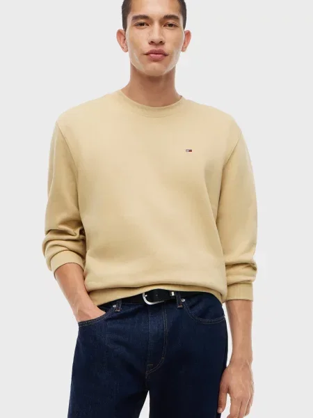 Світшот Tommy Jeans бежевий