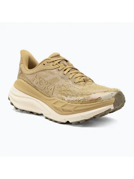 Мъжки обувки за бягане HOKA Stinson 7 wheat/shifting sand кафяво