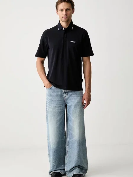 Tricou polo Armani Exchange