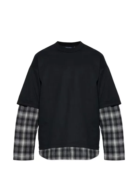 Tricou Comme Des Garcons Homme Plus în carouri negru