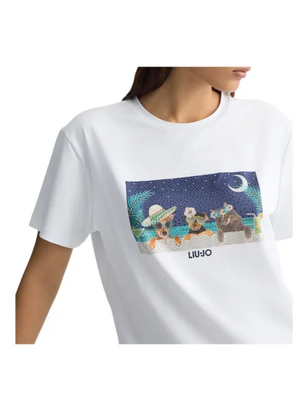 Tricou Liu Jo alb