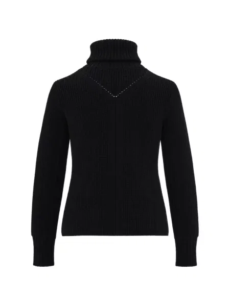 Cardigan Patrizia Pepe asimetric negru