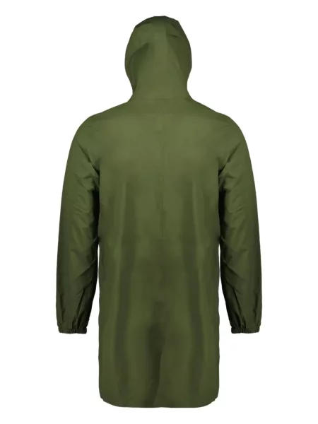 Palton K-way cu glugă verde
