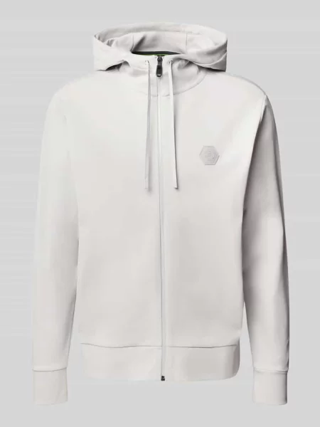 Bluza rozpinana o kroju regular fit z mieszanki bawełny Boss Green