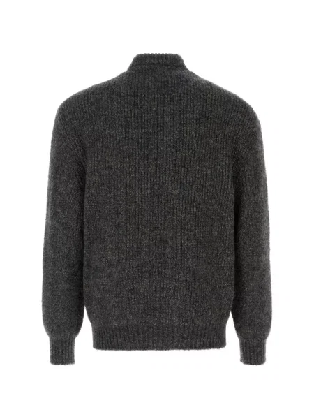 Moherinis kardiganas Giorgio Armani pilka