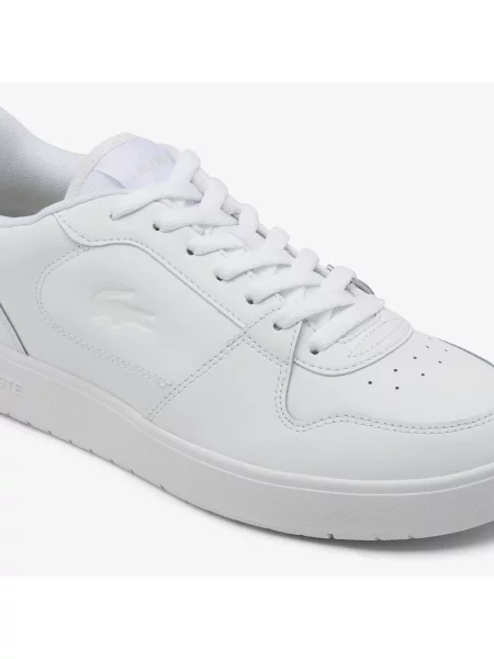 Lacoste Skórzane Sneakersy Court Ace białe