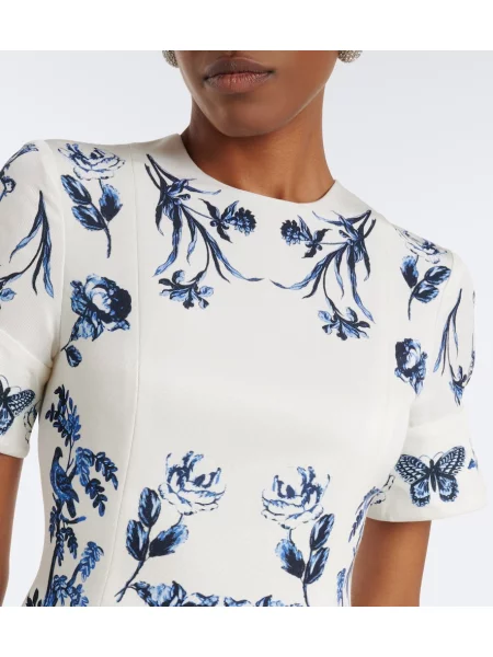Rochie midi Erdem cu model floral