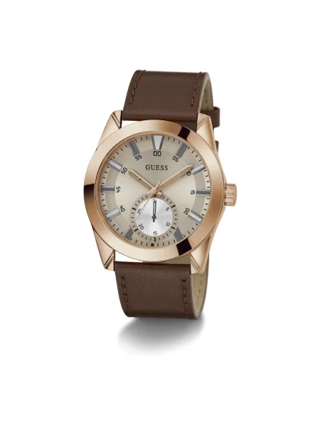 Zegarek Guess brązowy