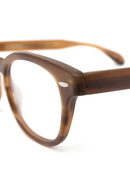 Okulary przeciwsłoneczne Oliver Peoples brązowe