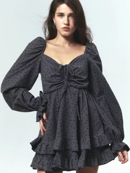 Сукня міні Gepur сірий