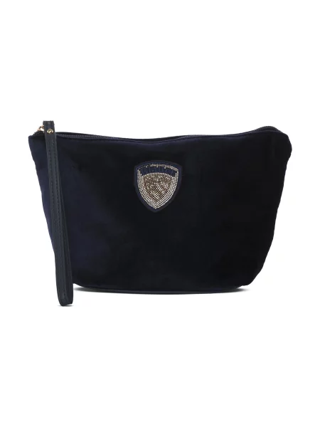 Clutch torbica Blauer od samta plava
