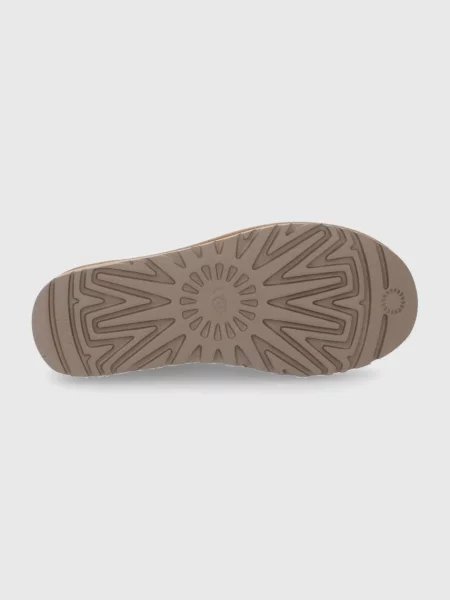 UGG Велурени апрески Classic Ultra Mini кафяво