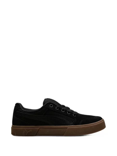 Sneakerși Puma Suede din piele de căprioară negru
