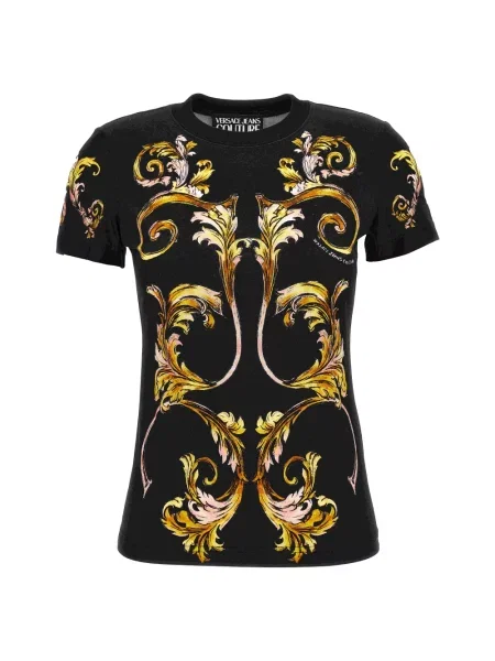 Koszulka Versace Jeans Couture czarna