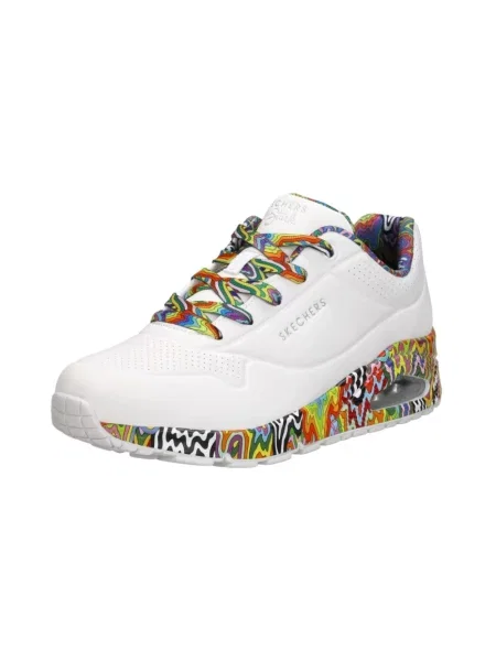 Sneakersy Skechers białe