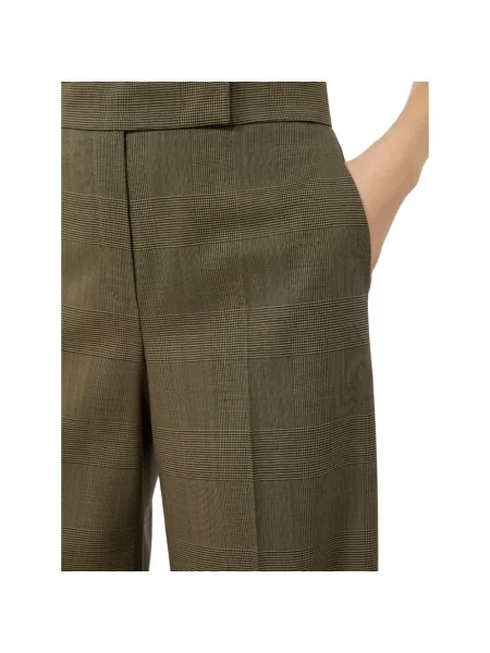 Spodnie Max Mara zielone