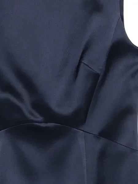 Rochie midi Fely Campo fără mâneci până la genunchi de costum albastru