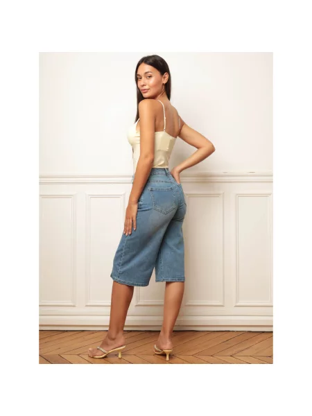 Pantaloni La Modeuse albastru