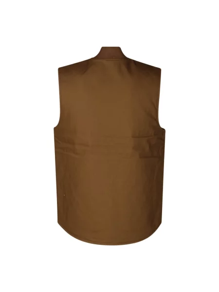 Kamizelka Carhartt Wip pikowana klasyczna brązowa