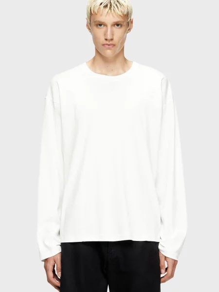 Лонгслив Diesel белый