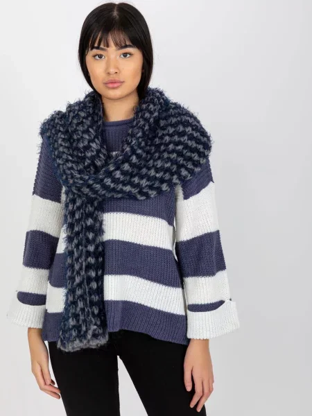 Fular Fashionhunters albastru