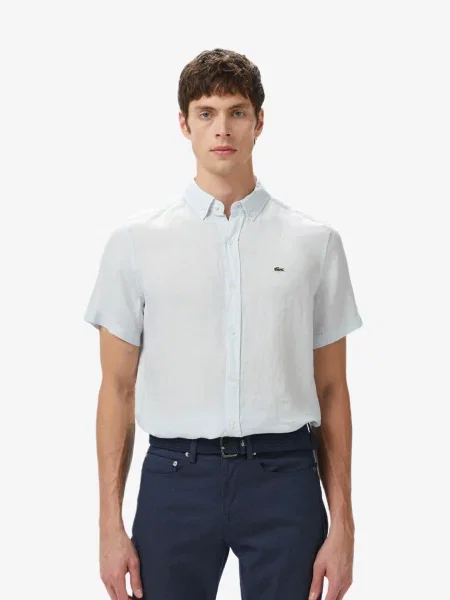 Сорочка Lacoste блакитна