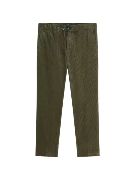 Pantaloni Scotch & Soda de catifea cord cu cordon verde