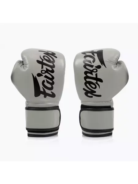 Rękawice boskerskie Fairtex Microfiber gray szare
