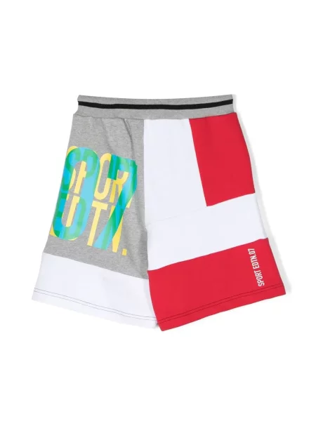 Dětské kraťasy Dsquared2 šedé