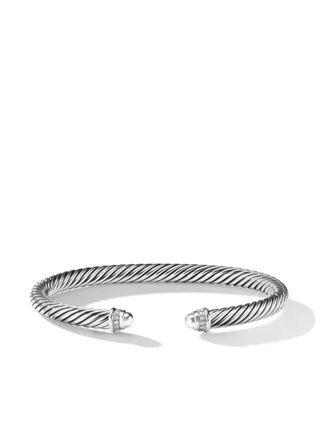 Brăţară David Yurman argintiu
