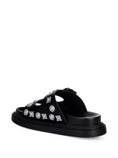 Sandale Just Cavalli cu cataramă negru