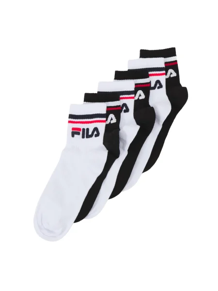 FILA Șosete roșu / negru alb