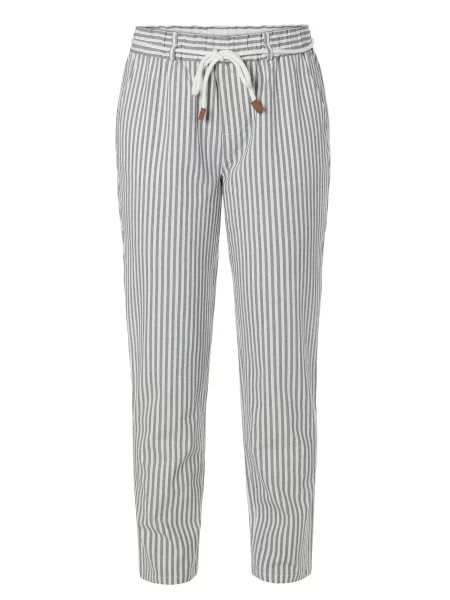 TATUUM Pantaloni Faraja 2 verde deschis alb