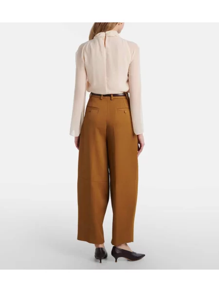 Cropp pantaloni Altuzarra maro