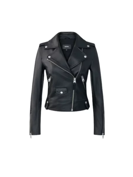 Kurtka skórzana Mackage czarna