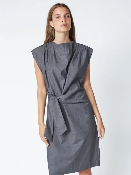 Co'couture Rochie Saga' gri